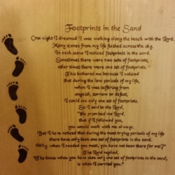 Wood Burned Poem